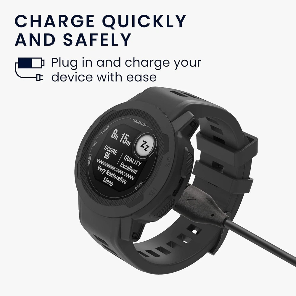 Compatible for Garmin Watch Charger Cable 1 or 2 Pack