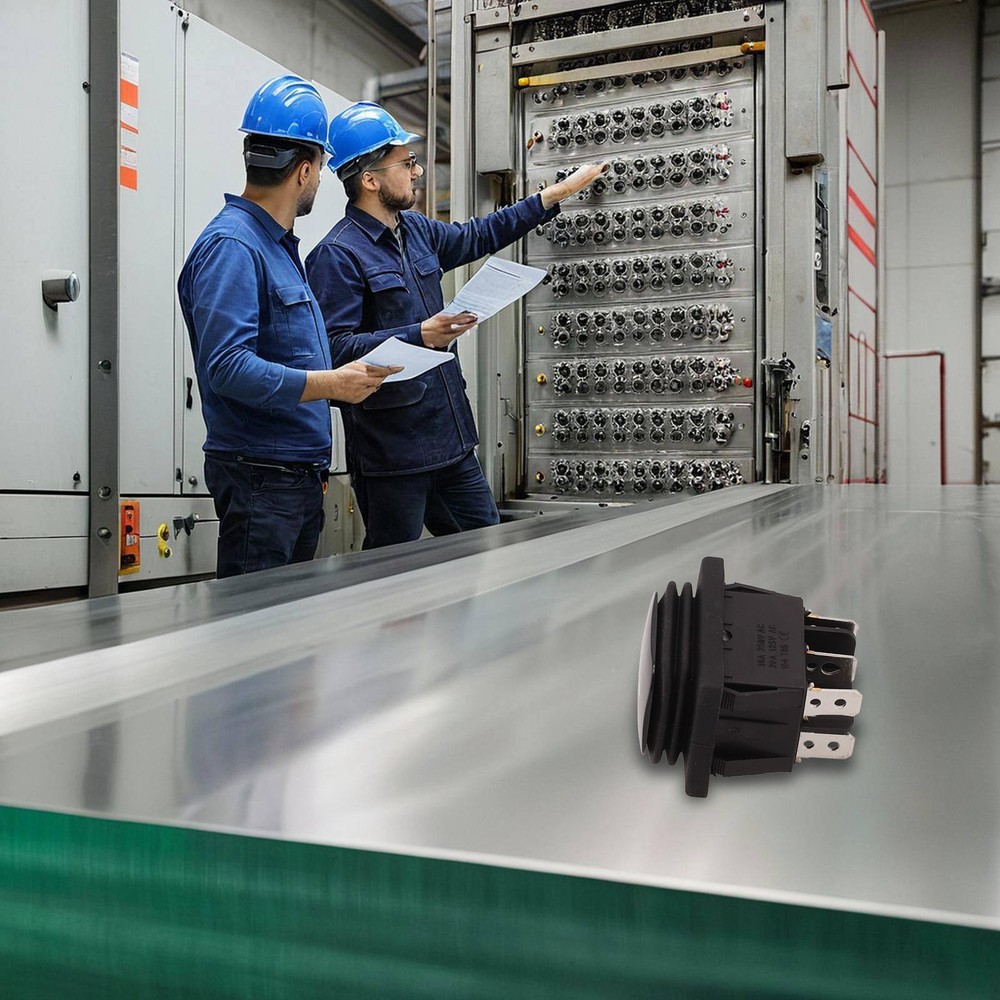 Momentary Polarity Reverse Switch For Electrical Projects Sturdy Construction