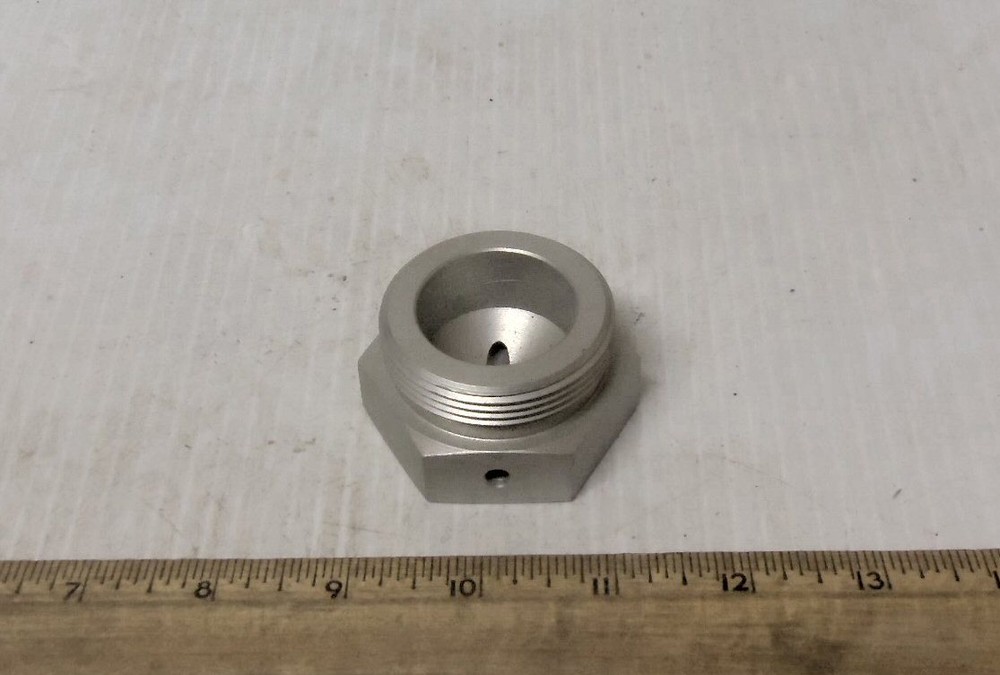 Threaded Hex Head Aluminum Cap or Plug or (?) (NOS)