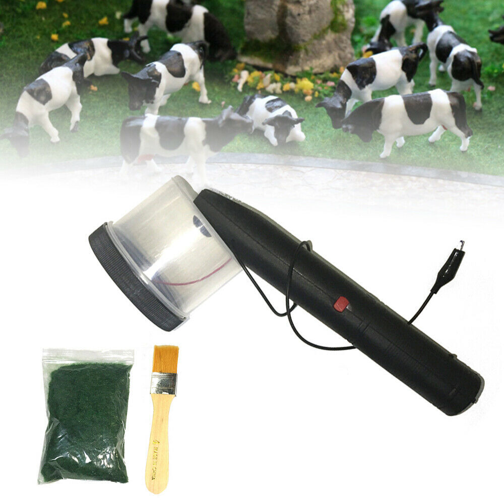 Static Grass Flock Applicator Handheld Strong Power Advanced Flocking Scenery