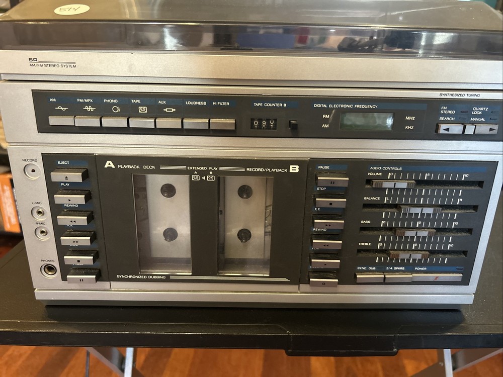 manual vintage Sears Stereo System