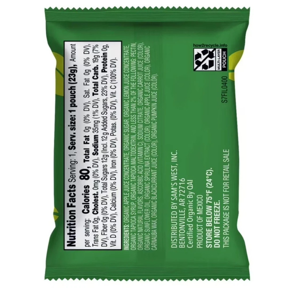 Member’s Mark Organic Fruit Snacks, 48 ct.