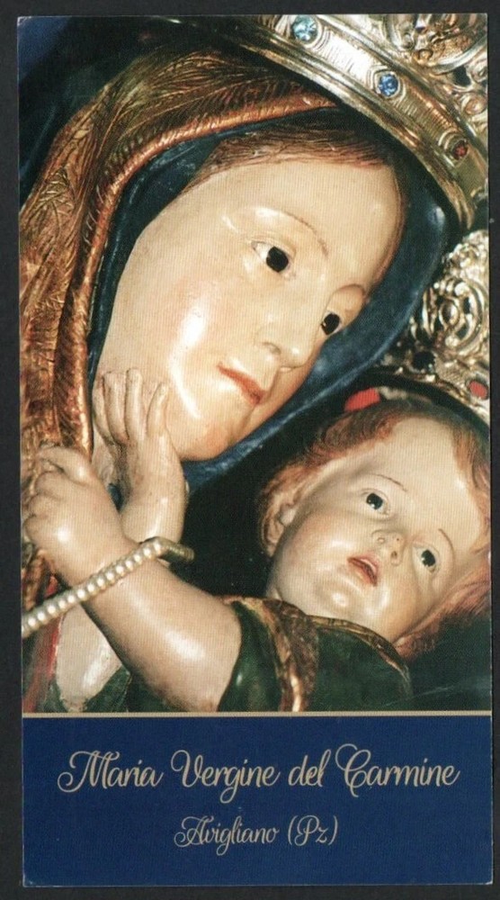 Holy card de la Virgin del Carmen santino image pieuses estampa