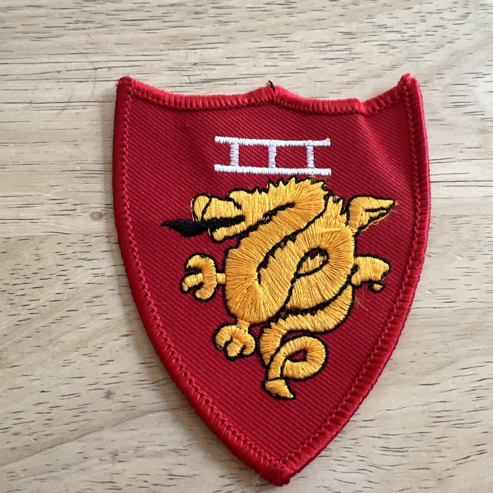 Marine Corps USMC 3rd Amphibious Corps Patch