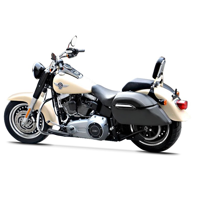 Hard Saddlebags 33l K3U with Mounting Brackets
