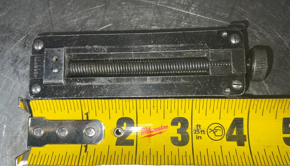 Starrett Webber Gage Block Holder