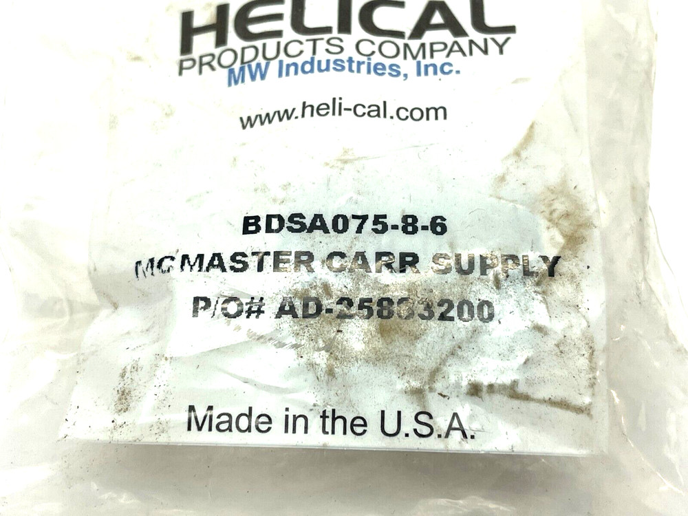 Helical BDSA075-8-6 Flexible Aluminum Coupling