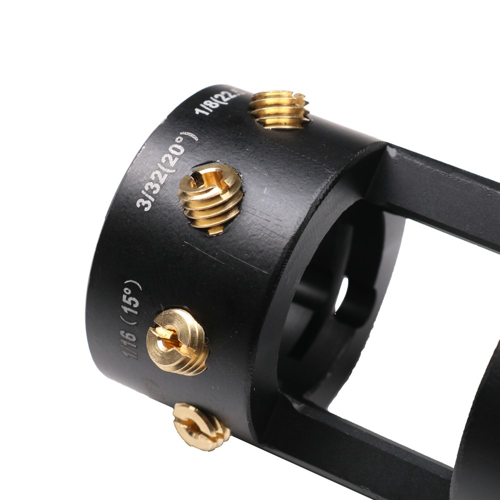 Tungsten Grinder & Sharpener Multi-Angle Offsets Head Tool For TIG Welding Kit