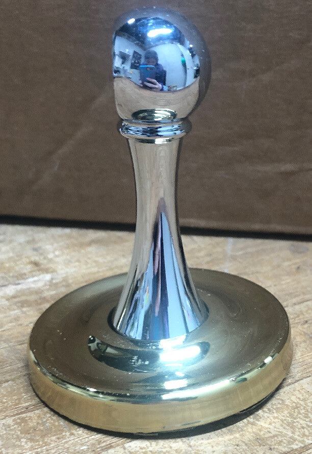 New Prestige Bathware By Franklin Brass Paper Holder Solid Brass Model #4508.
