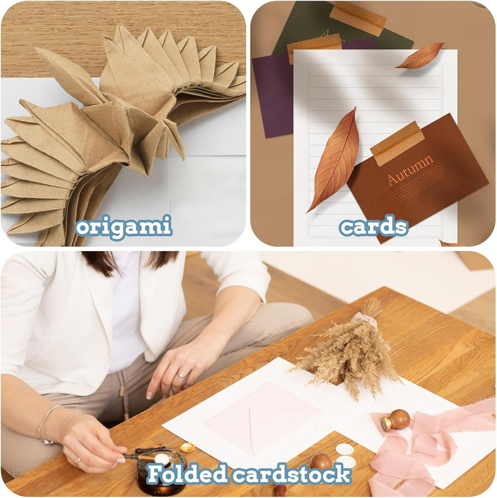 4 Pcs Bone Folders, Crease Makers Scoring Tool Creaser Set Folding Scoring Burni