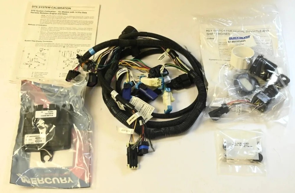 Mercury Smartcraft 84-892955k01 Mount Module Kit DTS Electrical Command Console