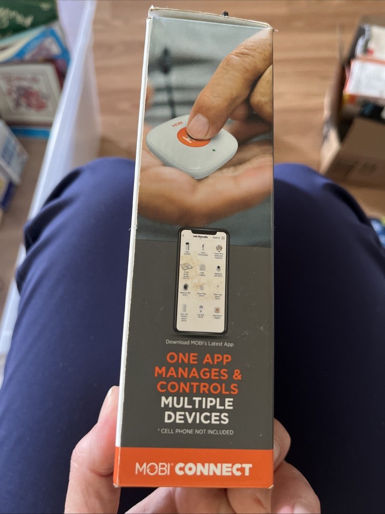 MOBI Smart Emergency Alert Button, Personal Support System. #70278
