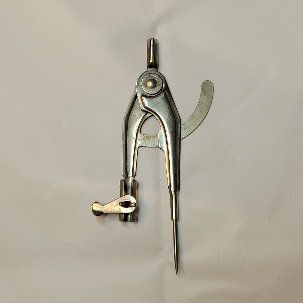 Vintage Metal Wing Divider Compass