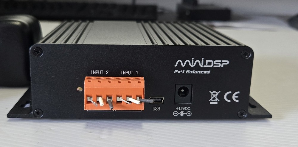 miniDSP Balanced 2x4 pocket size Digital Signal Processor