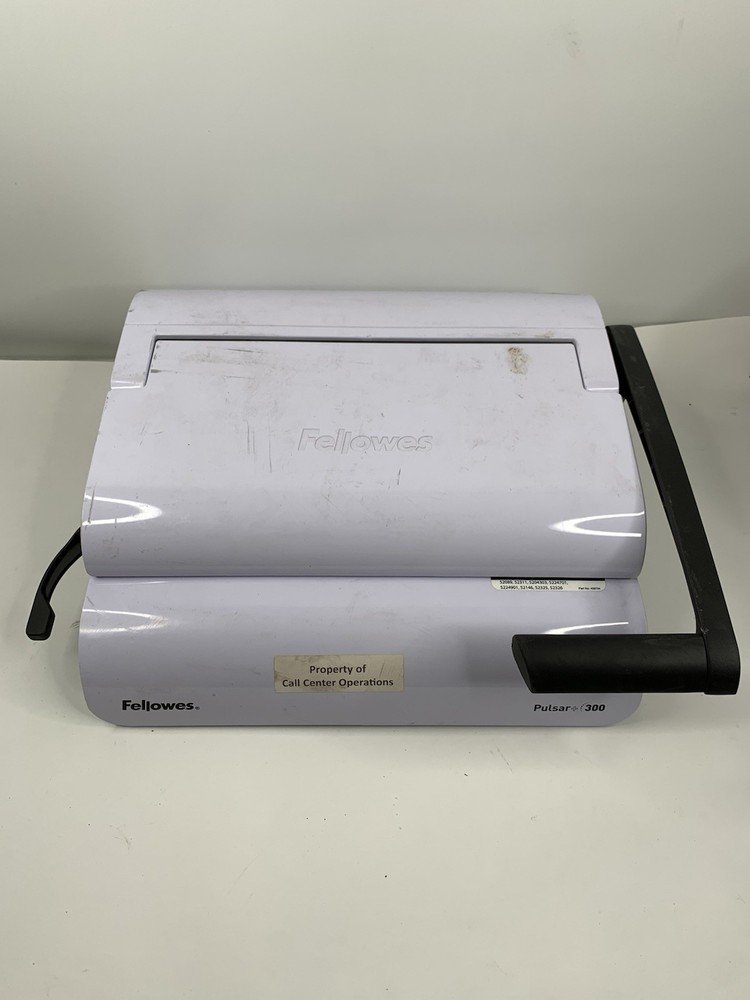 Comb Binding Machine PULSAR+ 300 CRC50068 Fellowes Office Pre-Owned