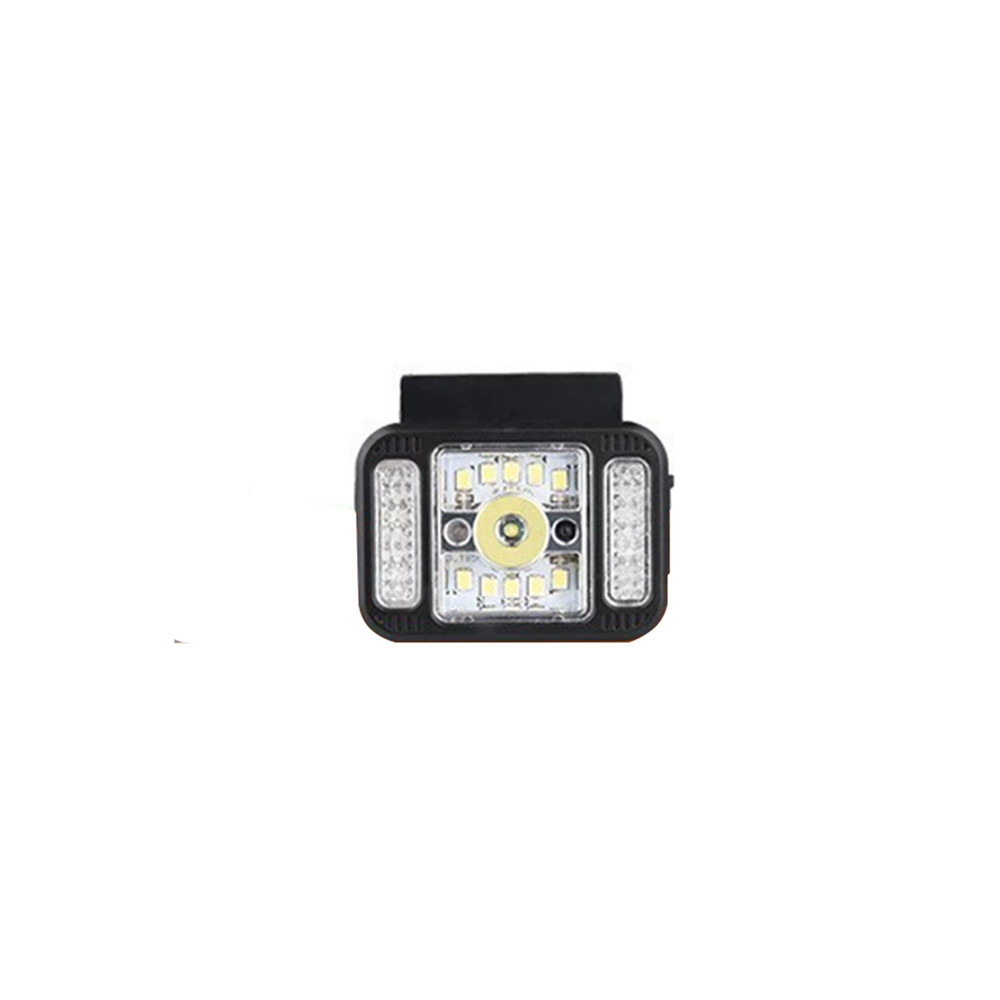 LED Running Lights Flashlight Torch USB Rechargeable Waterproof Sensor Headlight