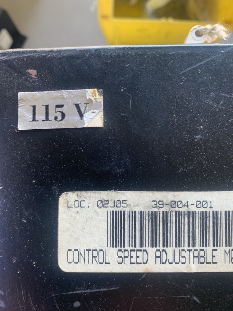Cleveland Machine Controls Series 50 Adjustable Speed Control