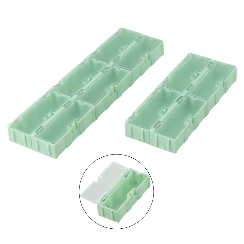 10 Piece Storage Case for Efficiently Organizing Electronic Components