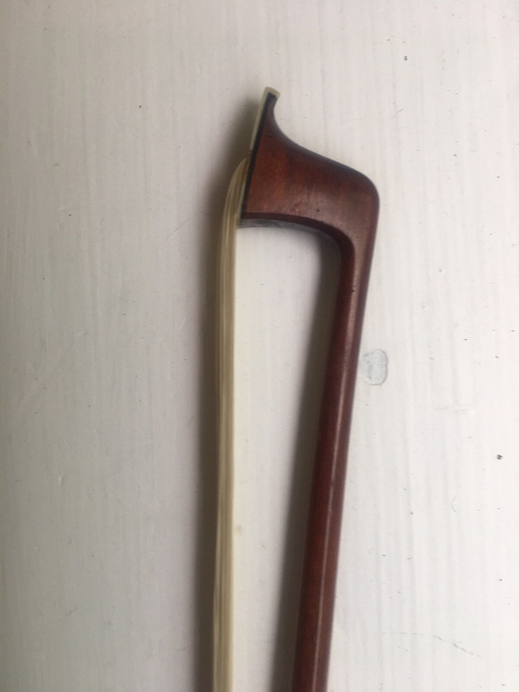 4/4 Pernambuco Nickel-Mounted Violin Bow 1900’s