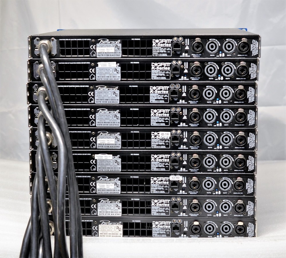 Powersoft K10 DSP 12000W Power Amplifier (One ) TrueHeartSound