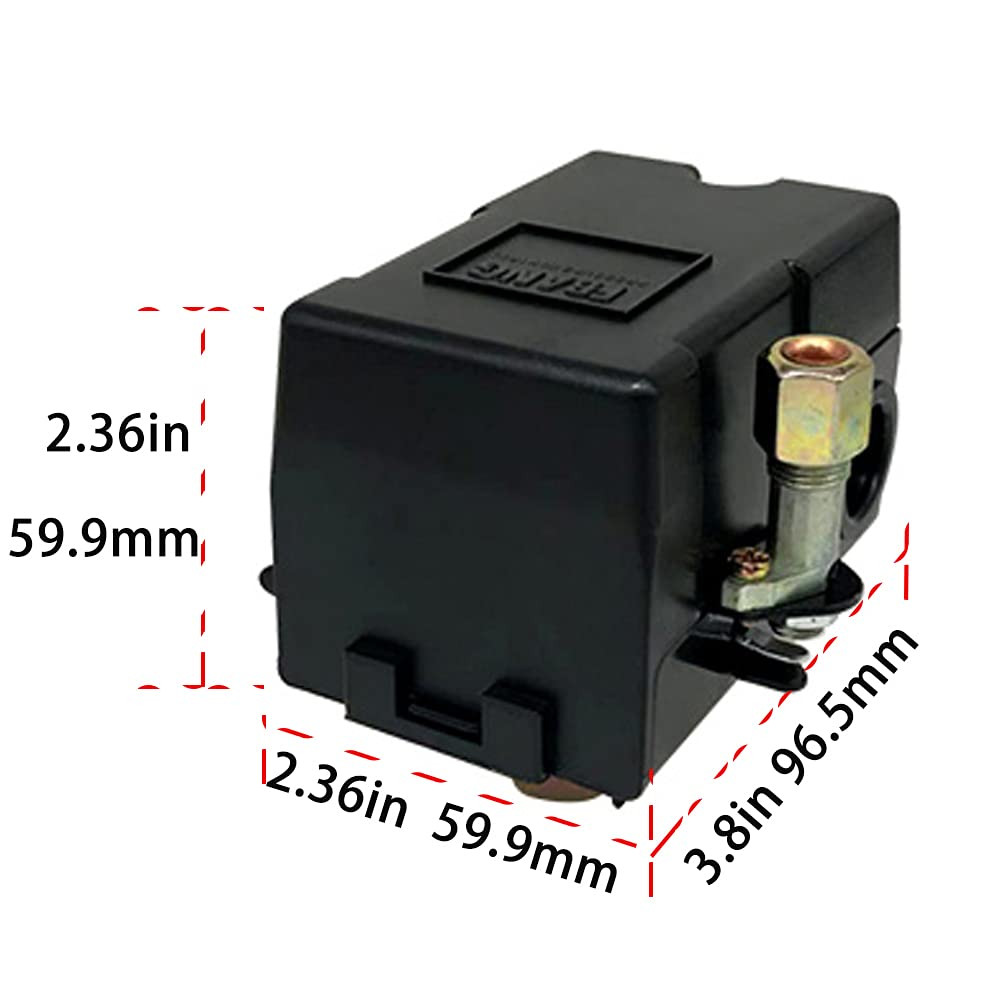 Air Compressor Pressure Switch W/ Unloader Replacement For Craftsman Sears 240V