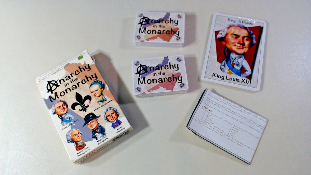 ANARCHY IN THE MONARCHY CARD GAME