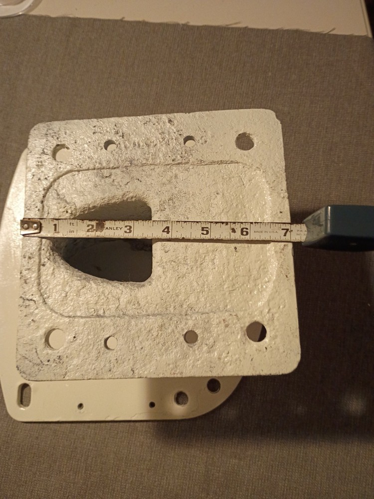 Boat Radar Mount Forward Leaning Pre-Owned