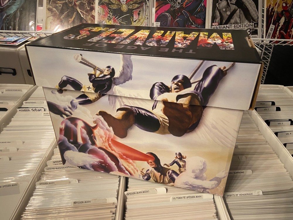 RETRO X-MEN COMIC SHORT BOX Alex Ross Art