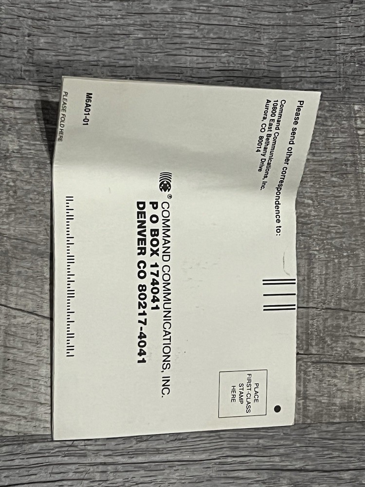 Command Communications ComSwitch 200 FAXSWITCH-NEW/SEALED