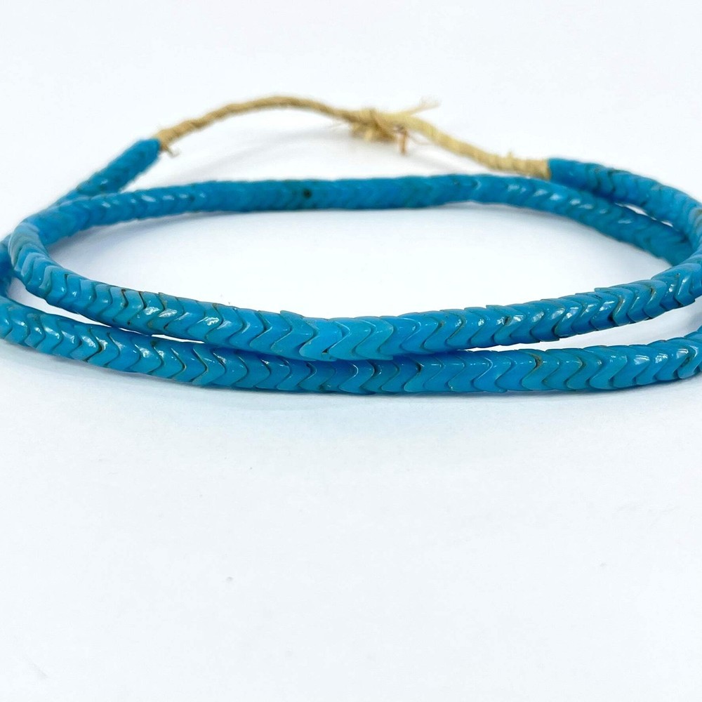Interlocking Snake Beads Turquoise Bohemian