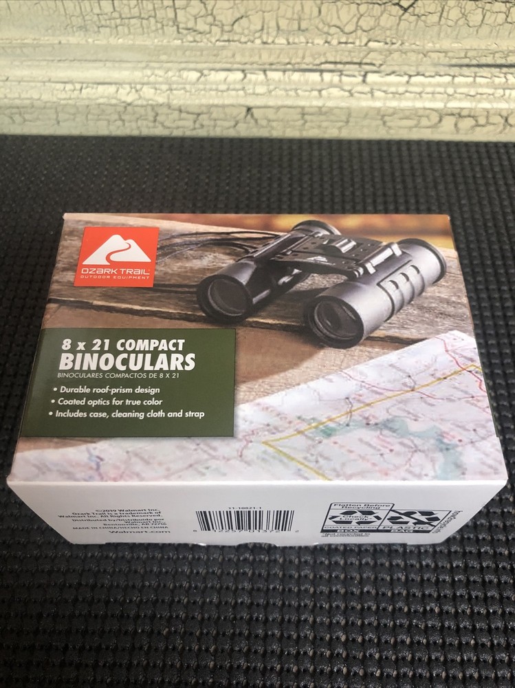 OZARK TRAIL 8 x 21 Compact Binocular Outdoors Hunting Concerts Range Scope