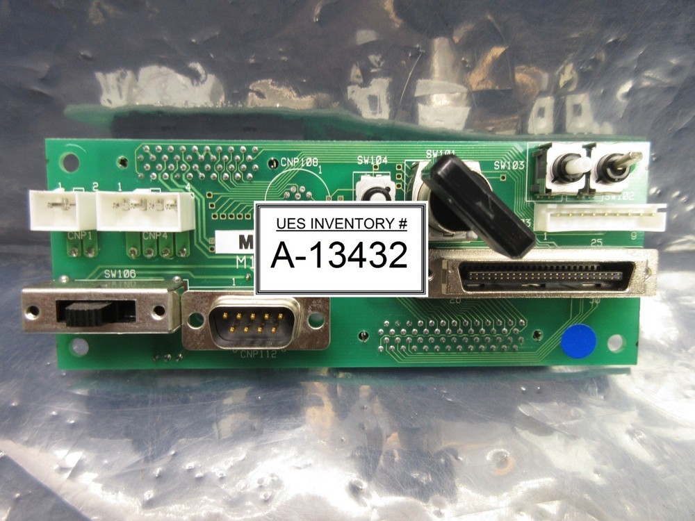 Muratec HASSYC810301 Operator Interface PCB with Key M197 2/2 Used Working