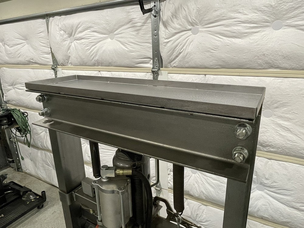 Harbor Freight 20 Ton Press Top Storage Tool Tray DIY