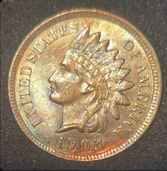 1903 Indian Head Cent - SOLID GEM, MS++, BRILLIANT UNCIRCULATED KNOCKOUT