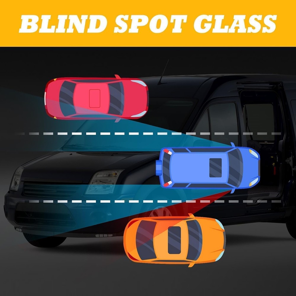 Left Side Mirror Assembly Compatible with 2011-2013 Transit Connect Textured