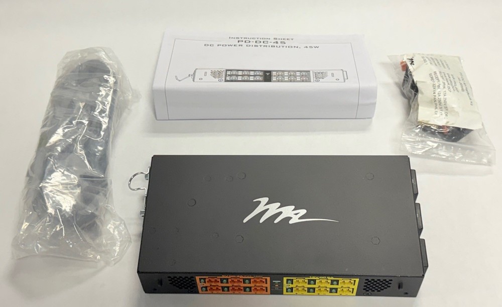 L•Middle Atlantic PD-DC-45 | 45 Watt Compact DC Power Distribution System