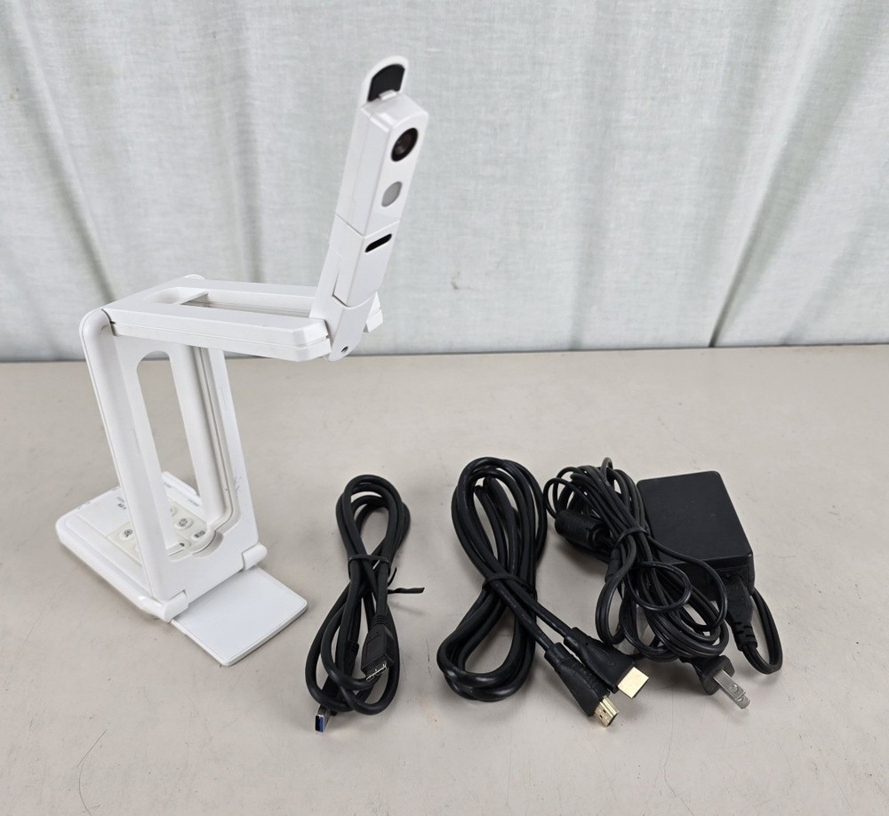 Elmo MX-P 4K Visual Presenter Document Camera w/ AC Adapter & Cablles
