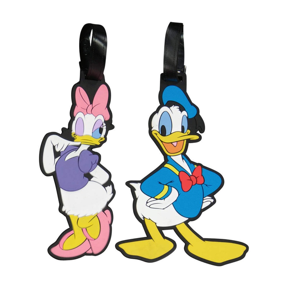 zz Disney Donald & Daisy Duck Luggage Tags