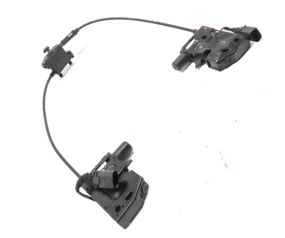 2017 AUDI A3 (8V) FRONT LEFT & RIGHT HOOD BONNET LID LOCK LATCH CABLE SET/2