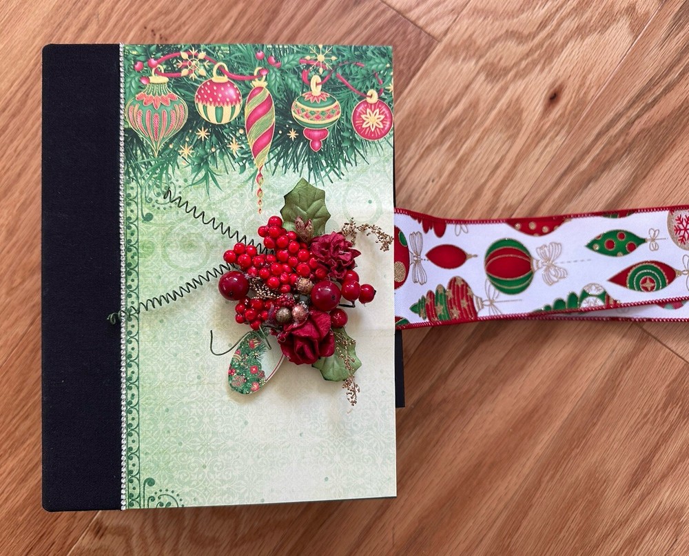 Heartfelt Creations Album Using Holiday Ornament Collection