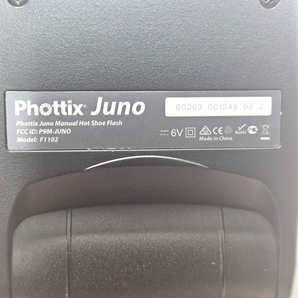 Phottix Juno Transceiver Flash (Model F1102 / FCC P9M-JUNO) – NEW OPEN BOX