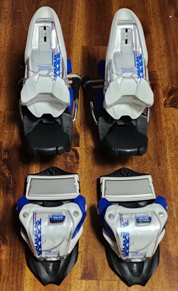 MARKER K2 Blue Ski Bindings ~ READ DESCRIPTION FOR COMPATIBILITY ~ NWOB