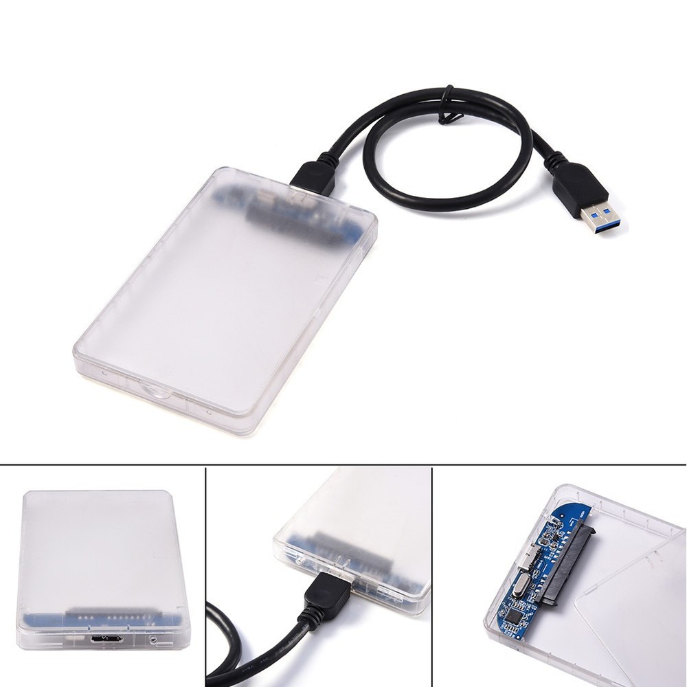 Ssd Enclosure Screen to Usb Adapter Internal Drive External Case Hard