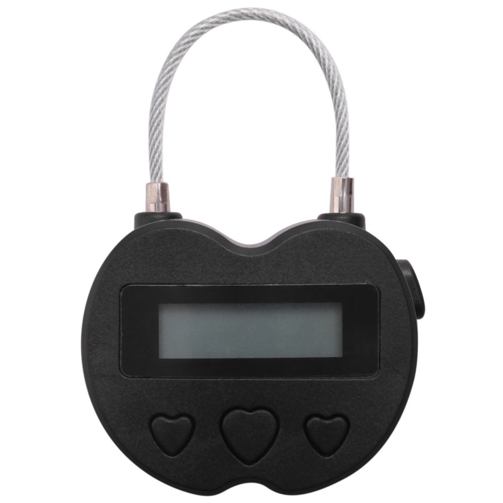 Time Lock LCD Display Time Lock USB Rechargeable Temporary Timer Padlock5688