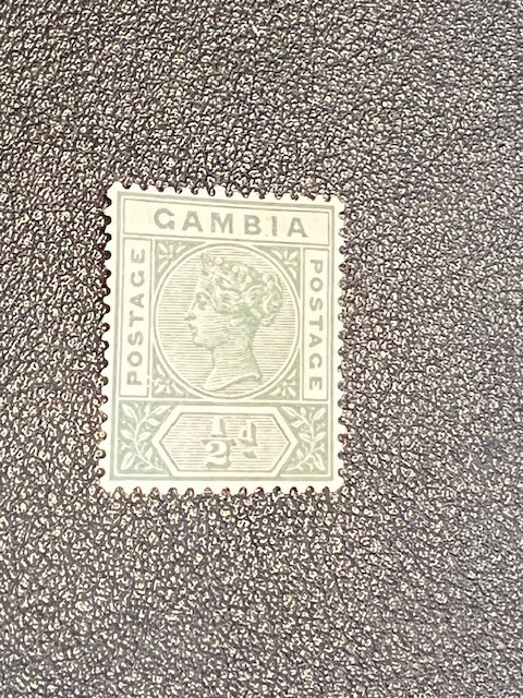 Gambia stamp 20 MH
