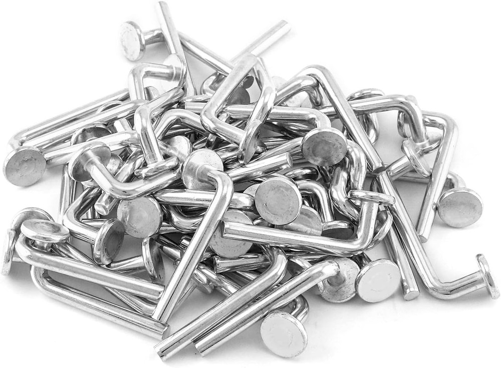 Galvanized Heavy Duty Drop Pins - M7x55mm, 50 Pack for Ultimate Stability