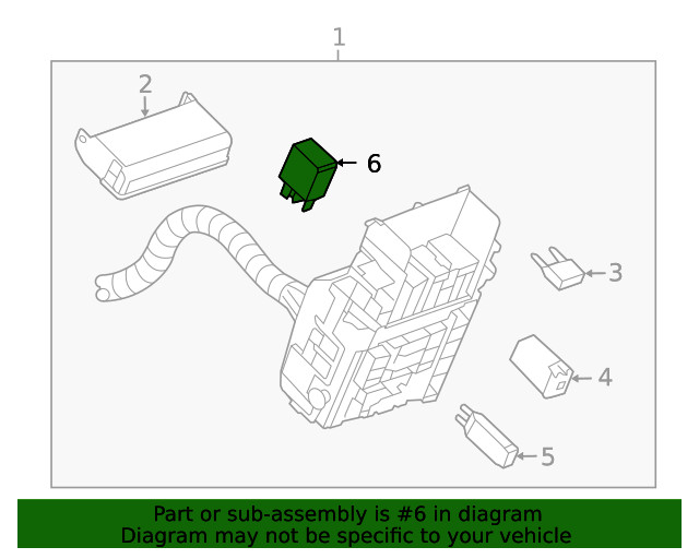 Genuine GM Multi-Purpose Relay 39091599