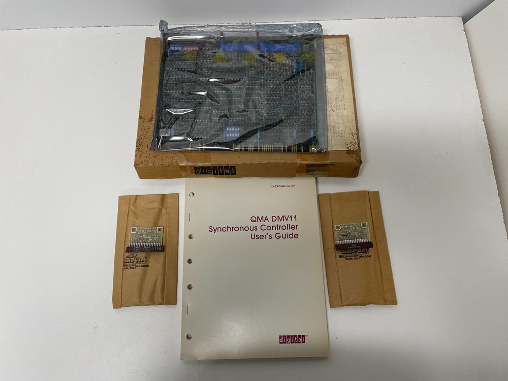 NEW Digital DEC DMV11 Microprogram Control Board M8053-MA + test connectors NOS