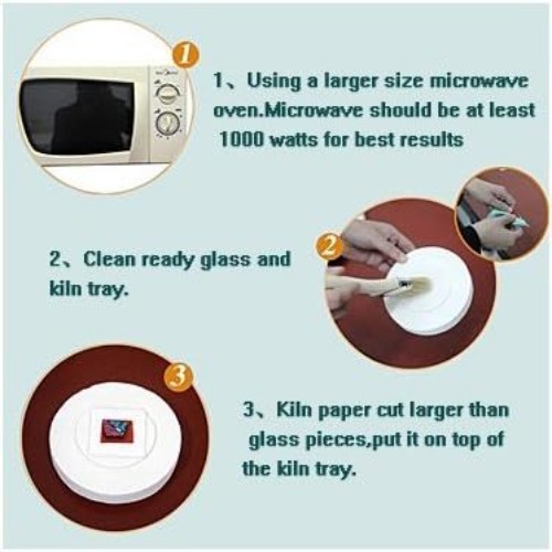Professional Ceramic Microwave Kiln - Safe & Efficient Glass Fusing Tool