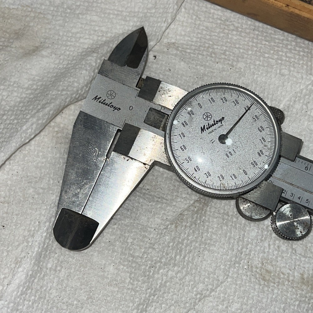 Vintage Mitutoyo Dial Caliper 9”